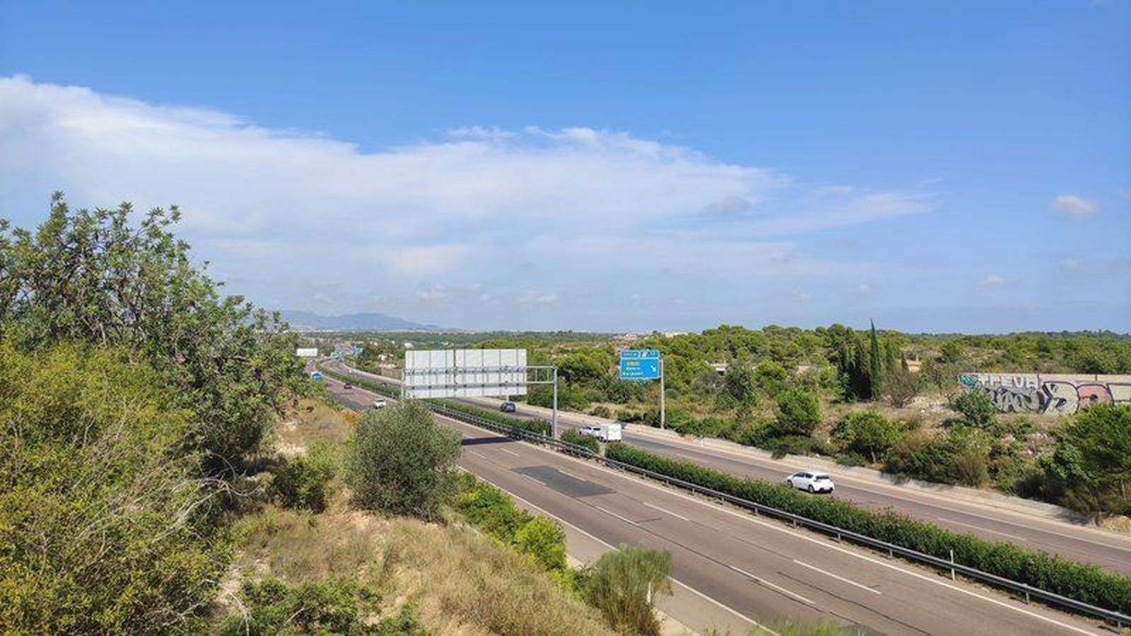 Un dels trams del bypass que es pretén ampliar