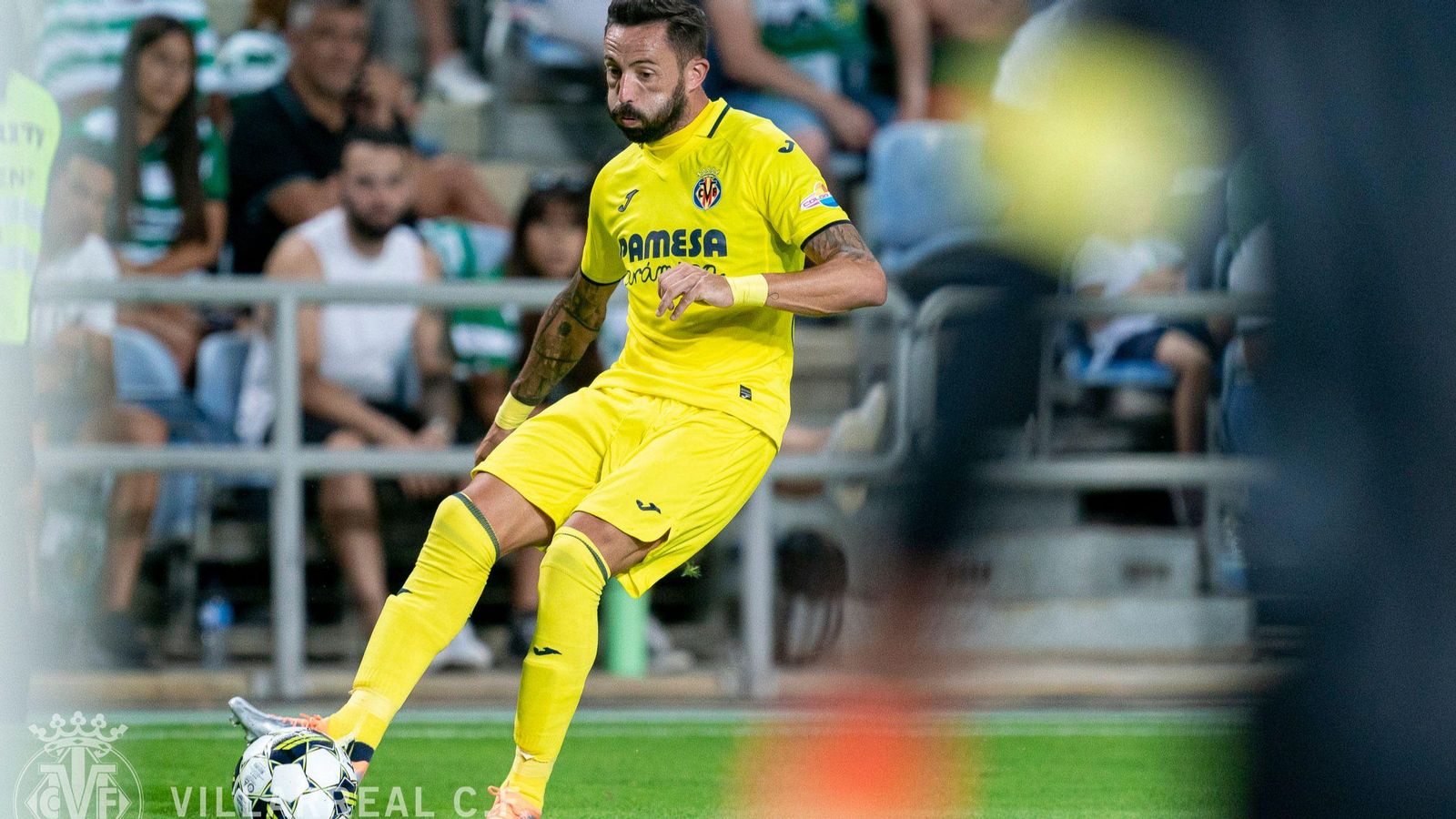 Morales, en el seu primer partit com a groguet