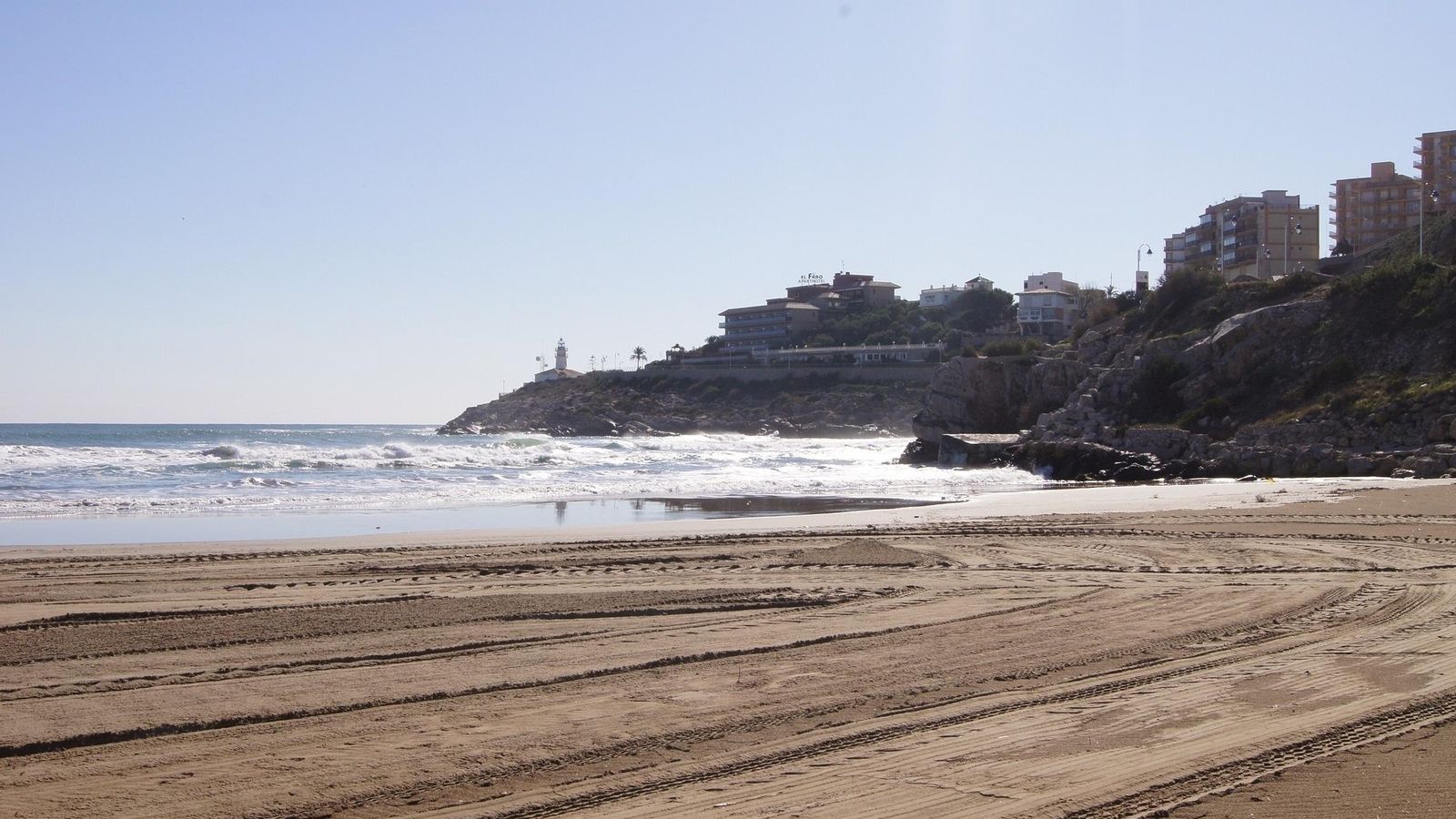 Imatge d'arxiu de la Platja del Dosel de Cullera
