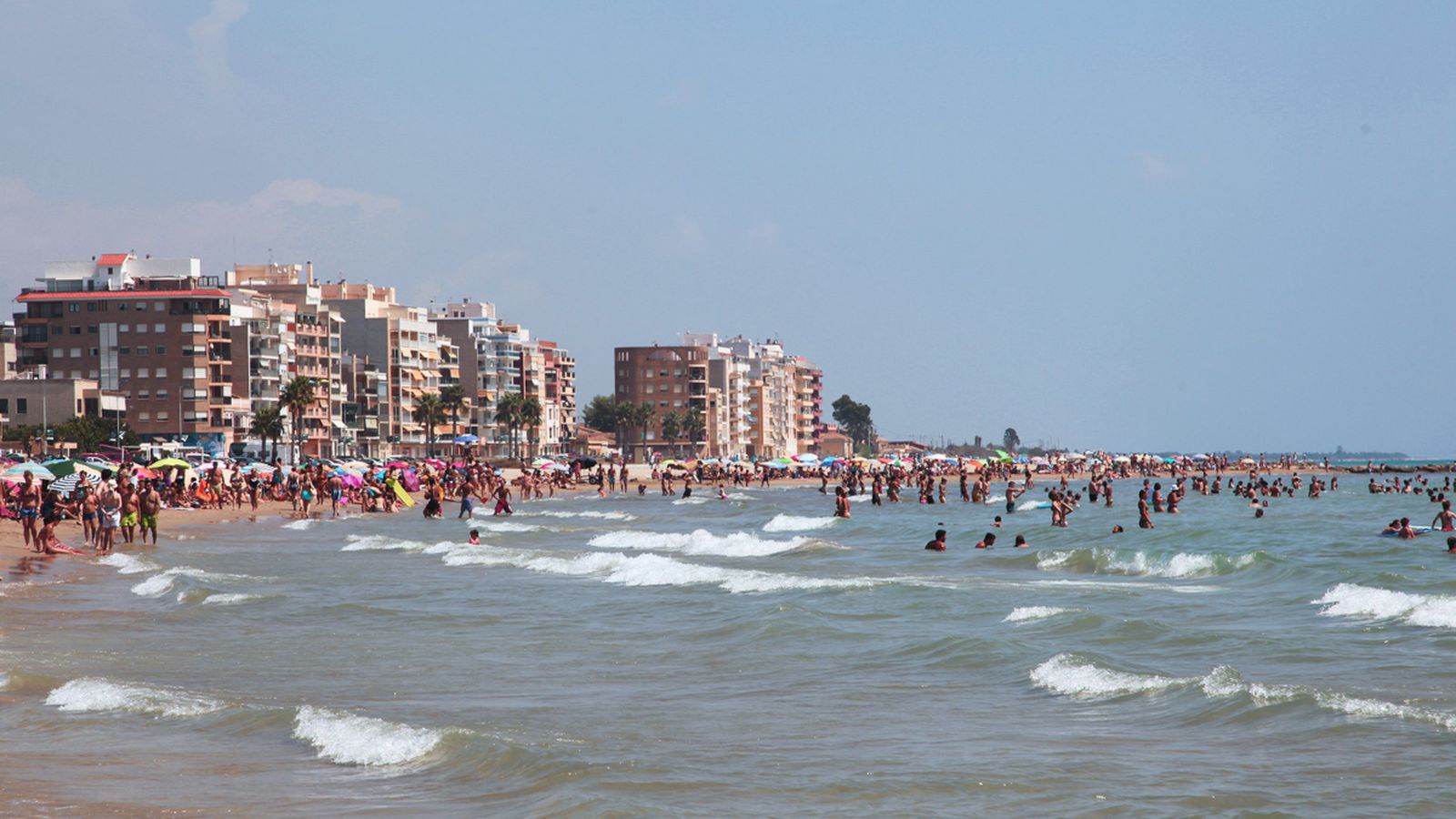 La platja de la Malva-rosa de Borriana, en una imatge d'arxiu