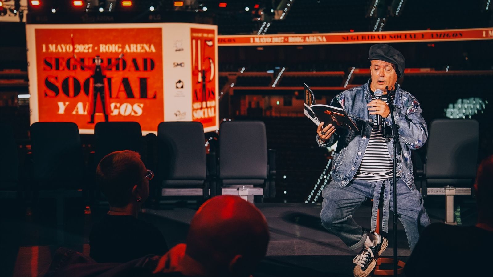 José Manuel Casañ presenta el nou dics al Roig Arena