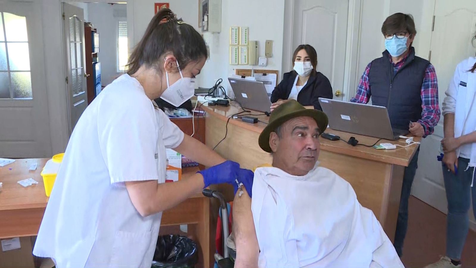 Salvador Brotons,  resident d’un centre de majors de Sant Vicent del Raspeig