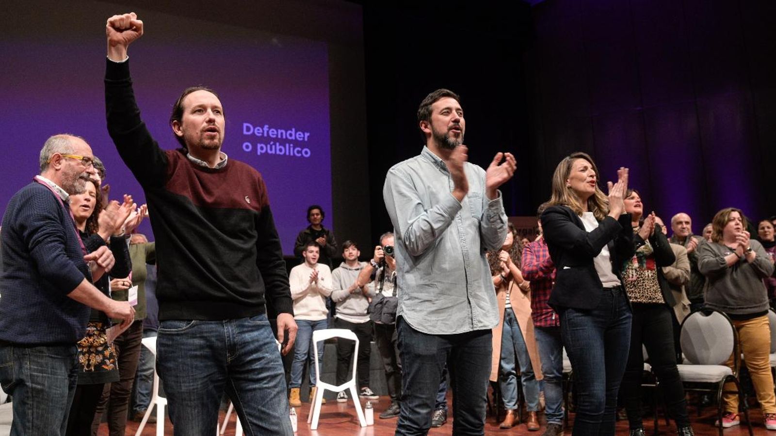 El líder de Podem, Pablo Iglesias, en una imatge d'arxiu