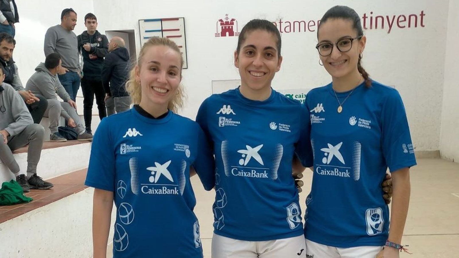 Aida, Anabel i Júlia, en una imatge d'arxiu