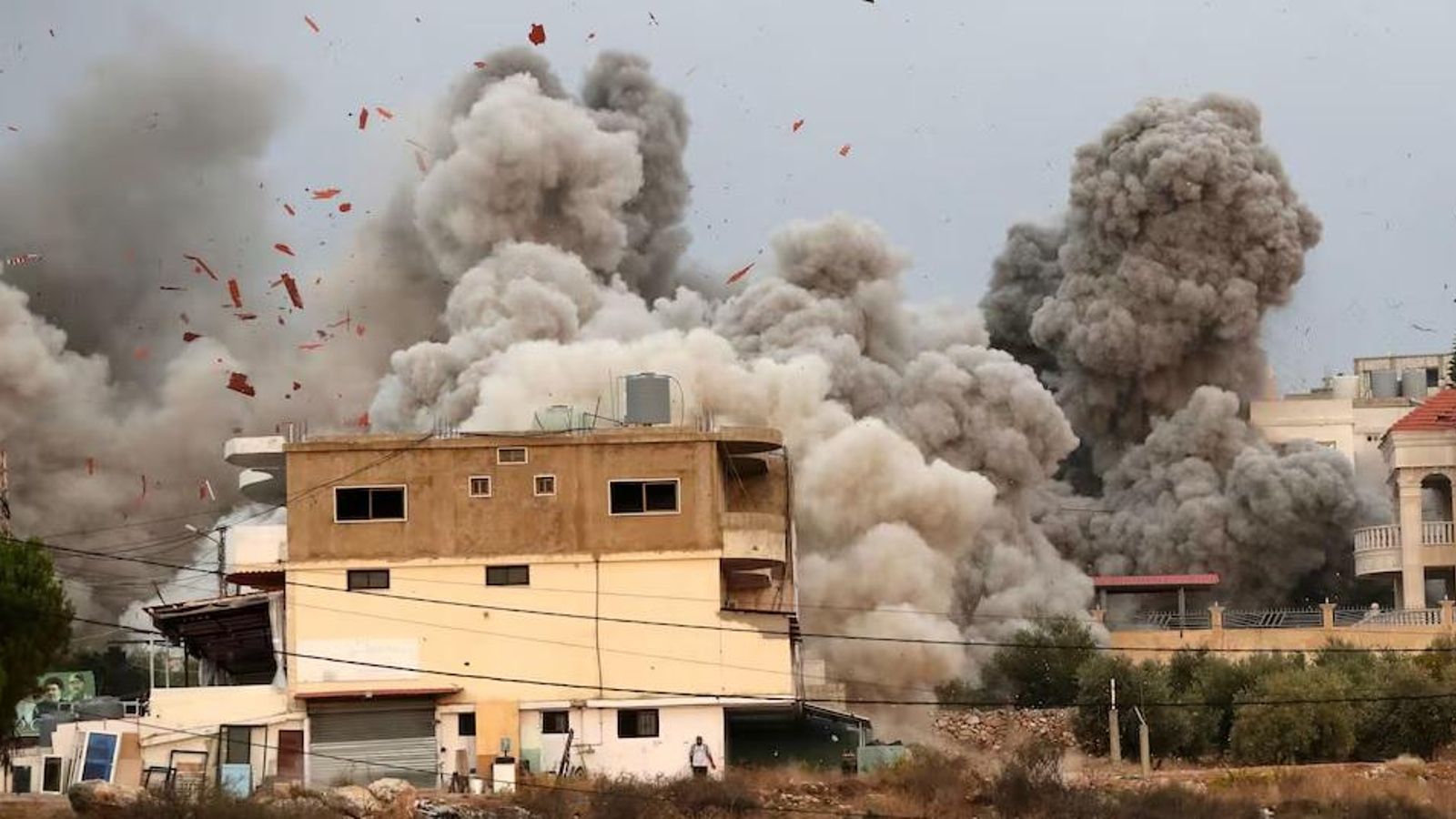 Atac israelià sobre la ciutat libanesa de Tayr, este mes de novembre