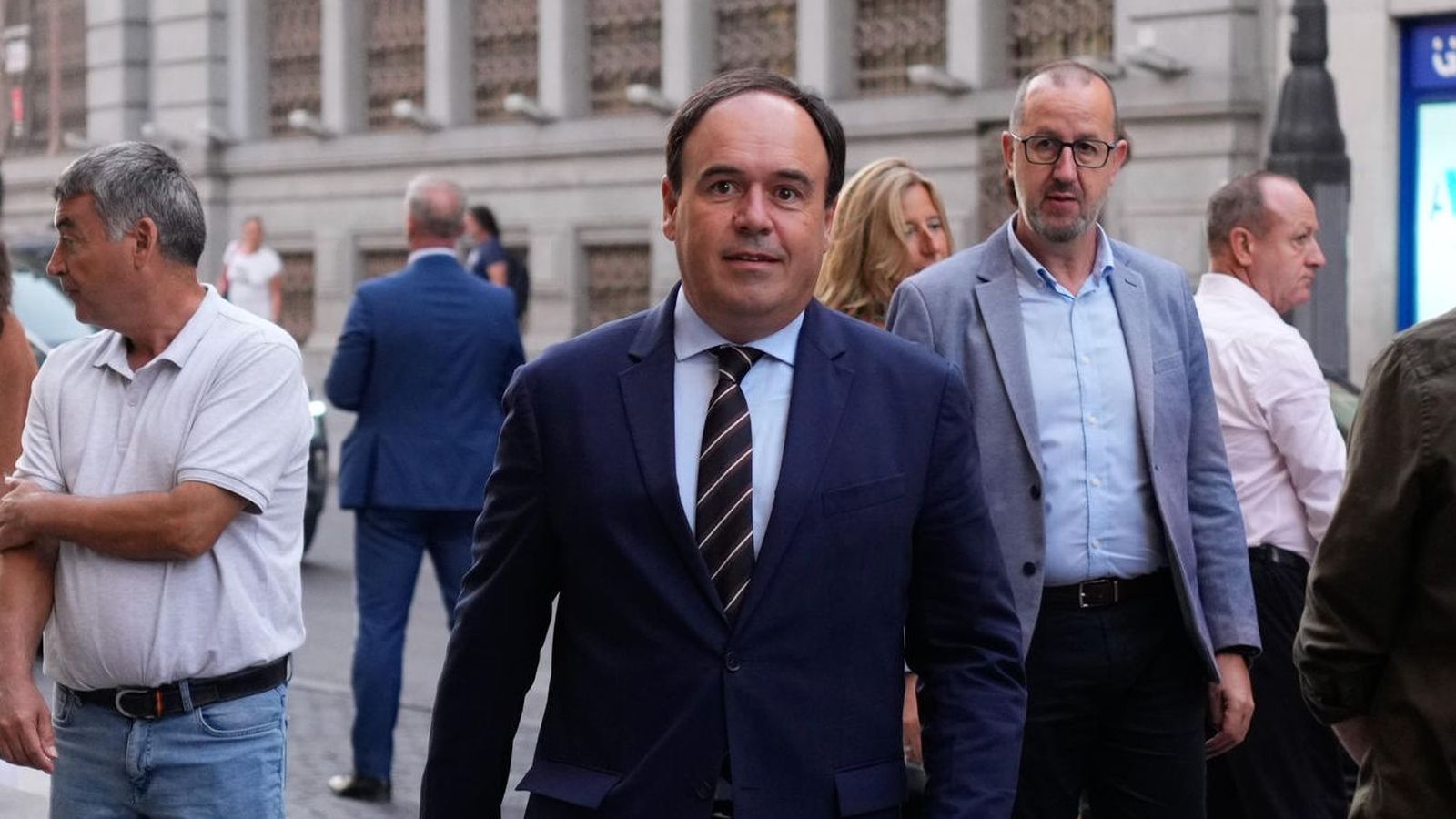 El president de la Generalitat, Juanfran Pérez Llorca, este dilluns a Madrid