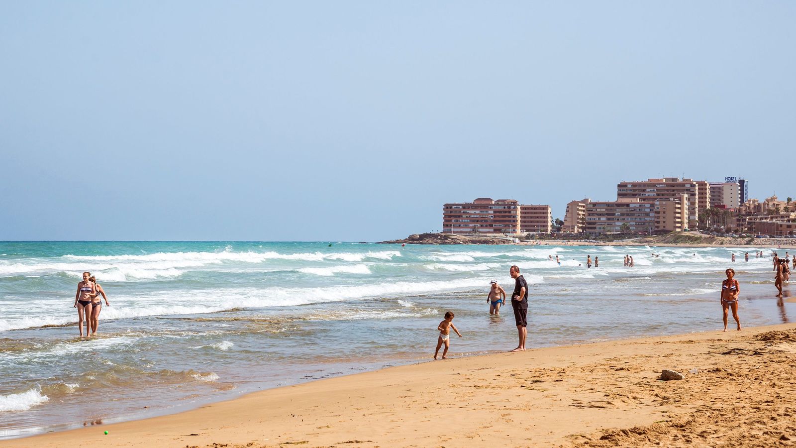 La platja de la Mata (Torrevieja) en una imatge d'arxiu