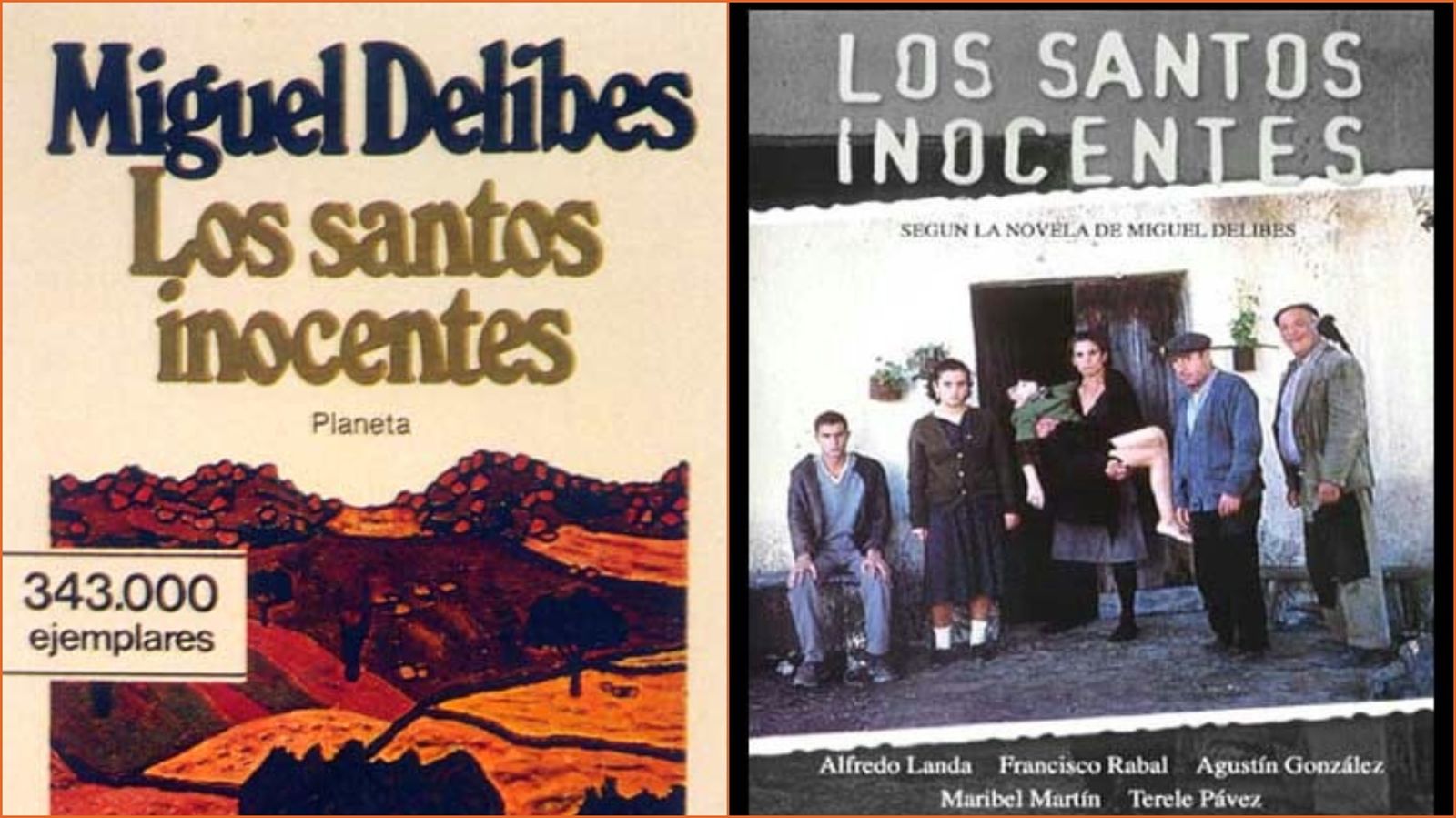 'Los santos inocentes' en versió literària i cinematogràfica