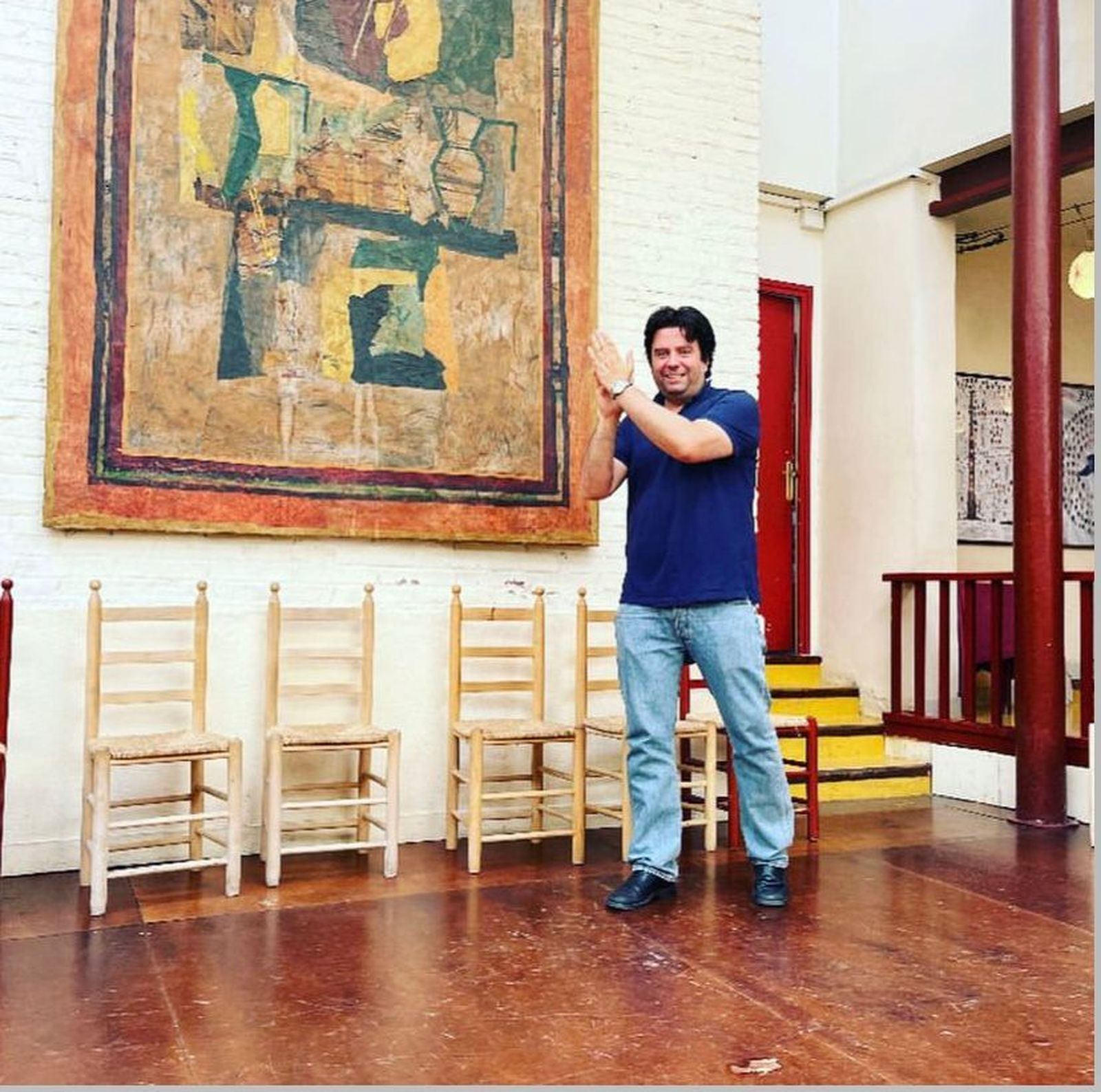 Daniel Gómez Sánchez al Tablao del Carmen, un dels primers escenaris on Rosalia va cantar flamenc