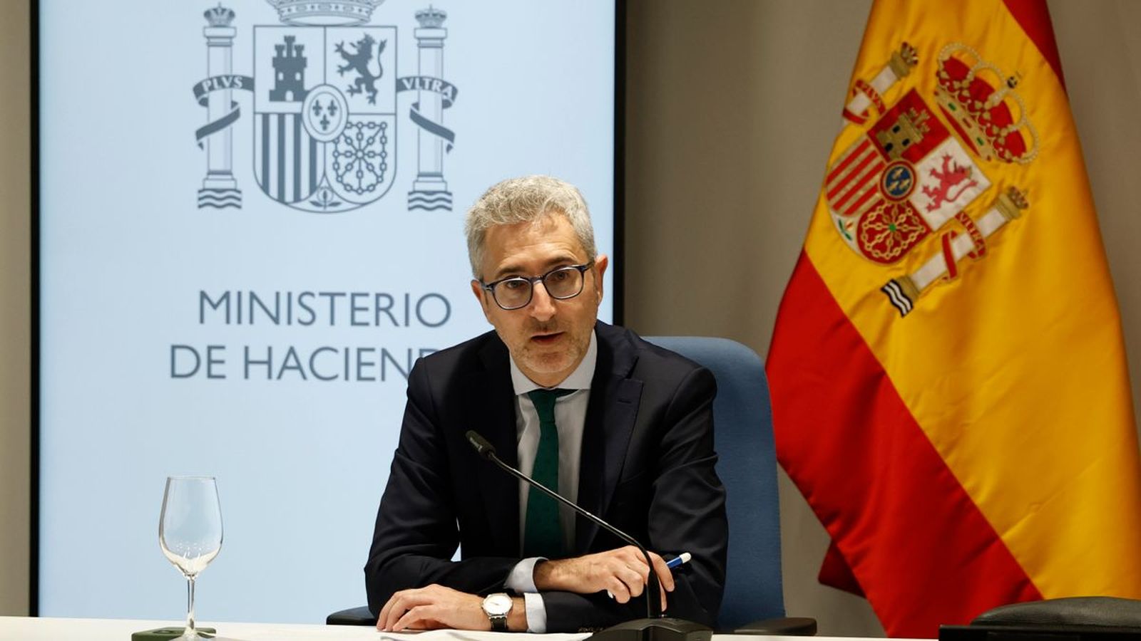 El ministre d'Hisenda, Arcadi España