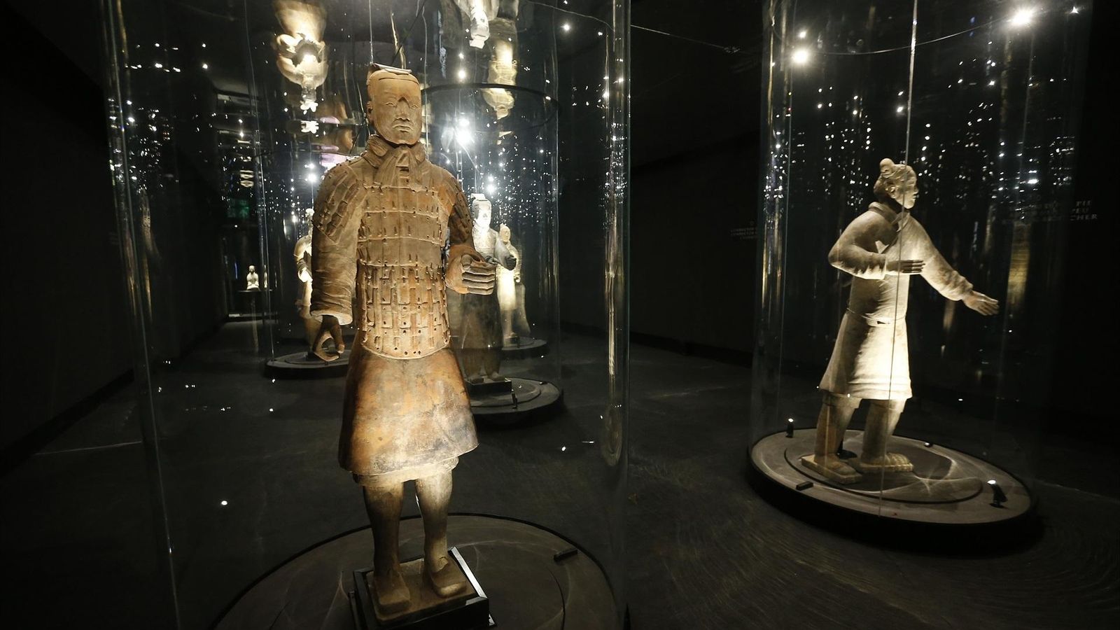 Imatge d'arxiu de l'exposició dels guerrers de Xi'an