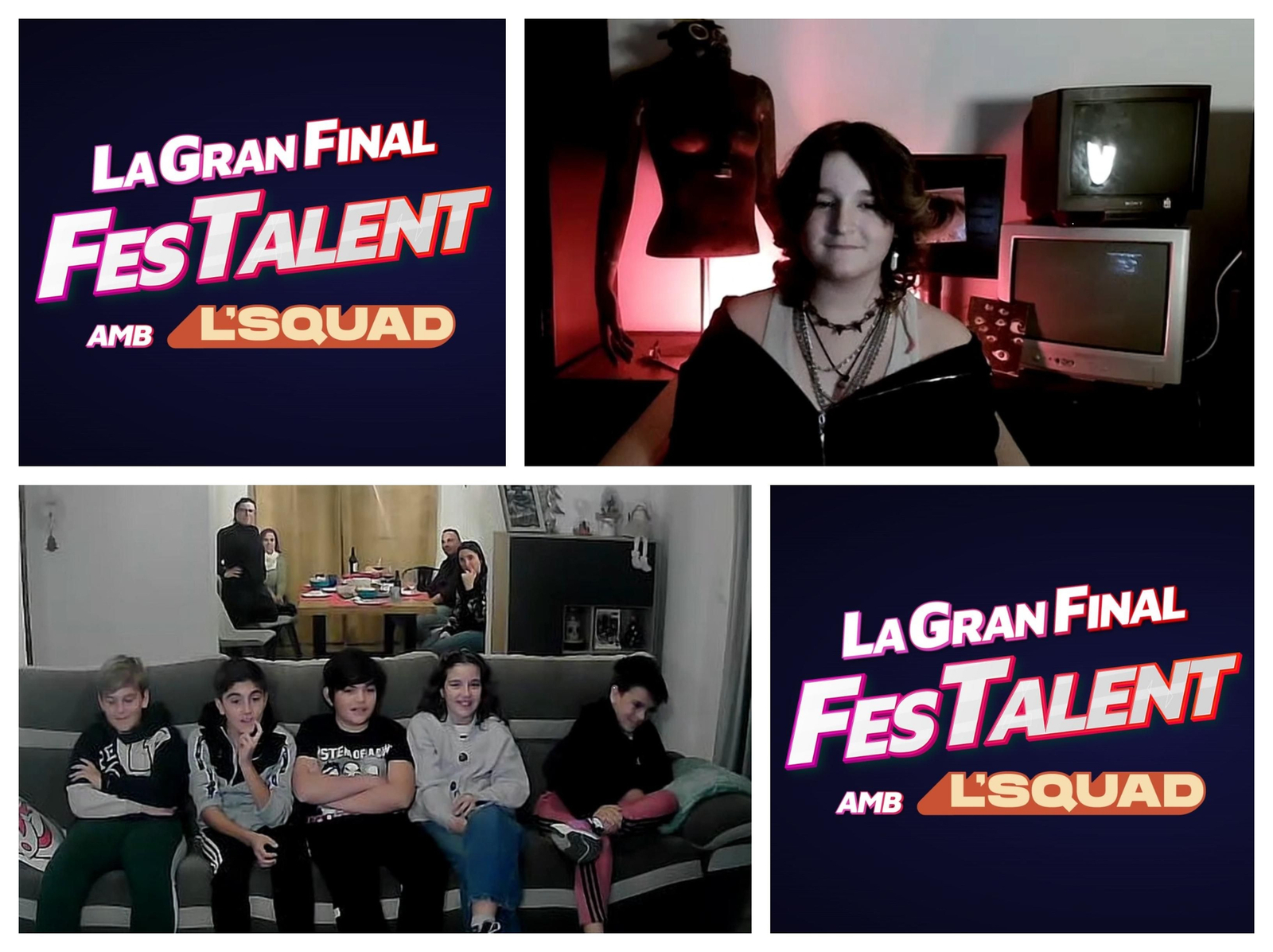 Llibert Espuny i 'Els Estrellats' en la final de FesTalent