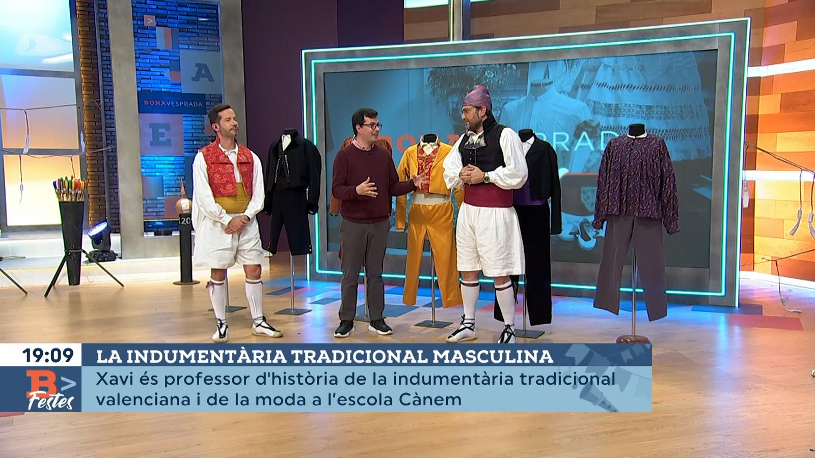 14.03.2022 | La indumentària masculina amb Xavi Rausell