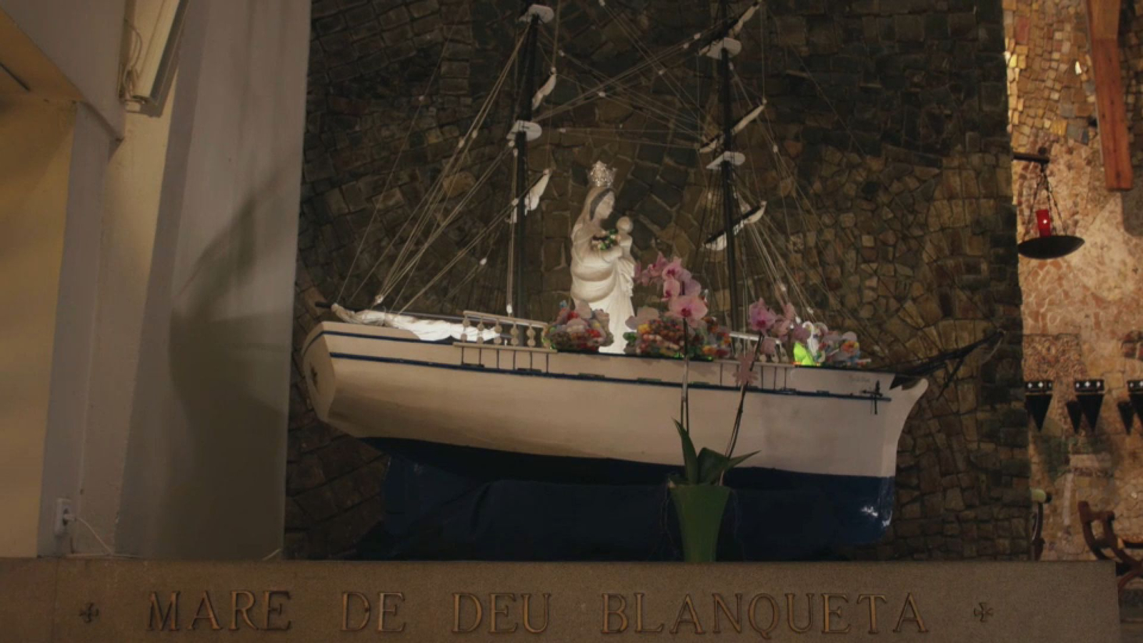 Mare de deu blanqueta, protectora dels pescadors del grau de Gandia