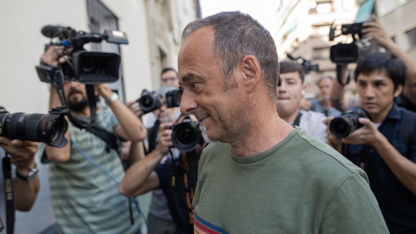 Francesco Arcuri, exparella de Juana Rivas, en una imatge d'arxiu Francesco Arcuri, exparella de Juana Rivas, en una imatge d'arxiu