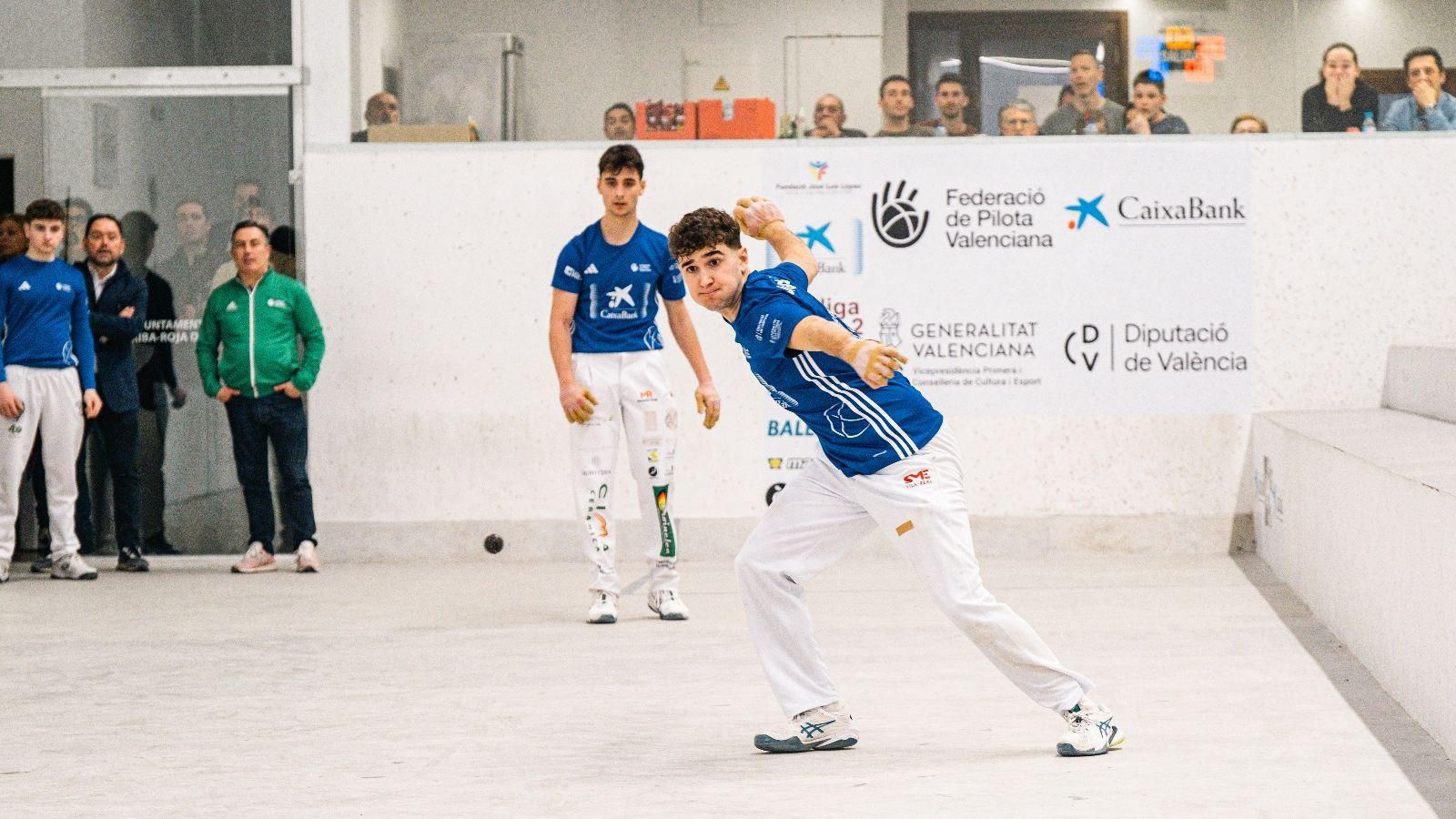 Diego d'Onda i Álvaro Mañas durant la partida
