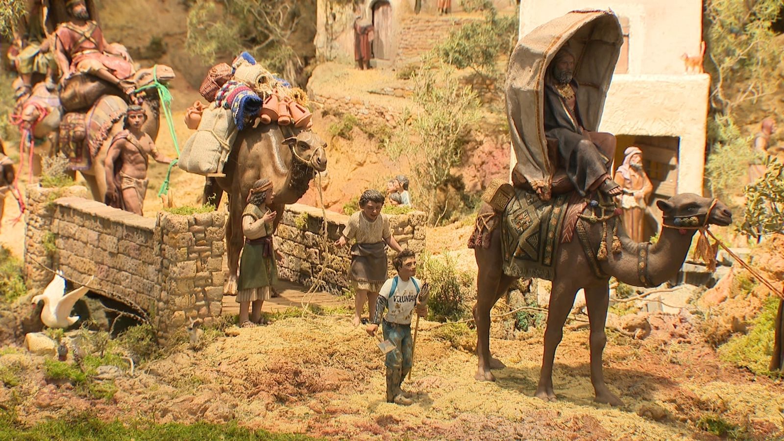 El voluntariat de la DANA es cola en els betlems valencians