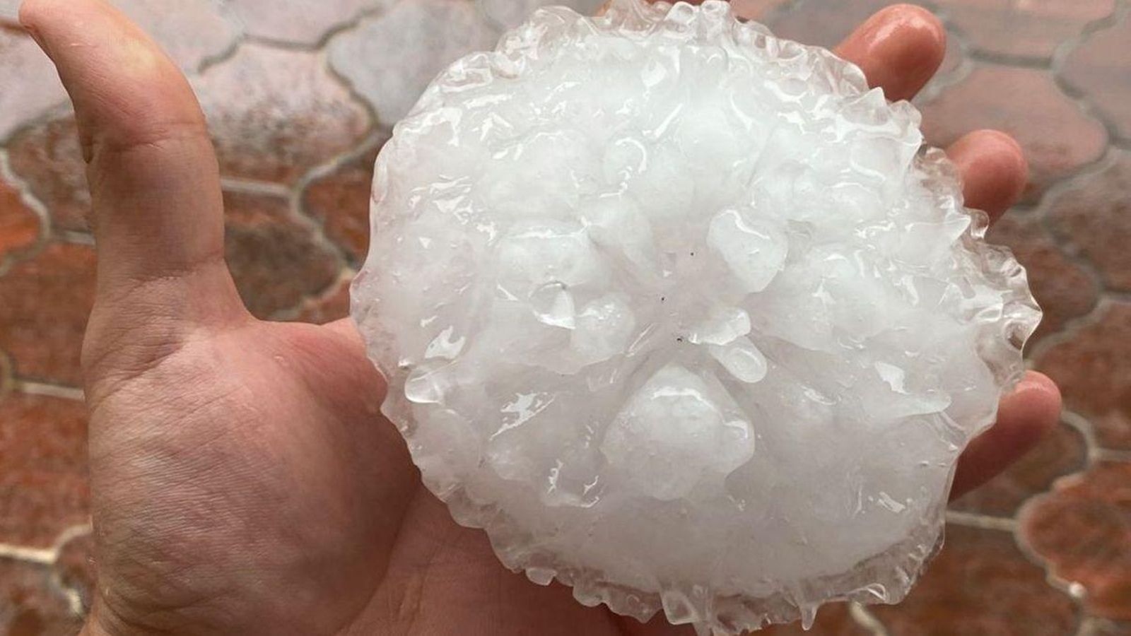 Pedregada a la Bisbal d'Empordà, Catalunya