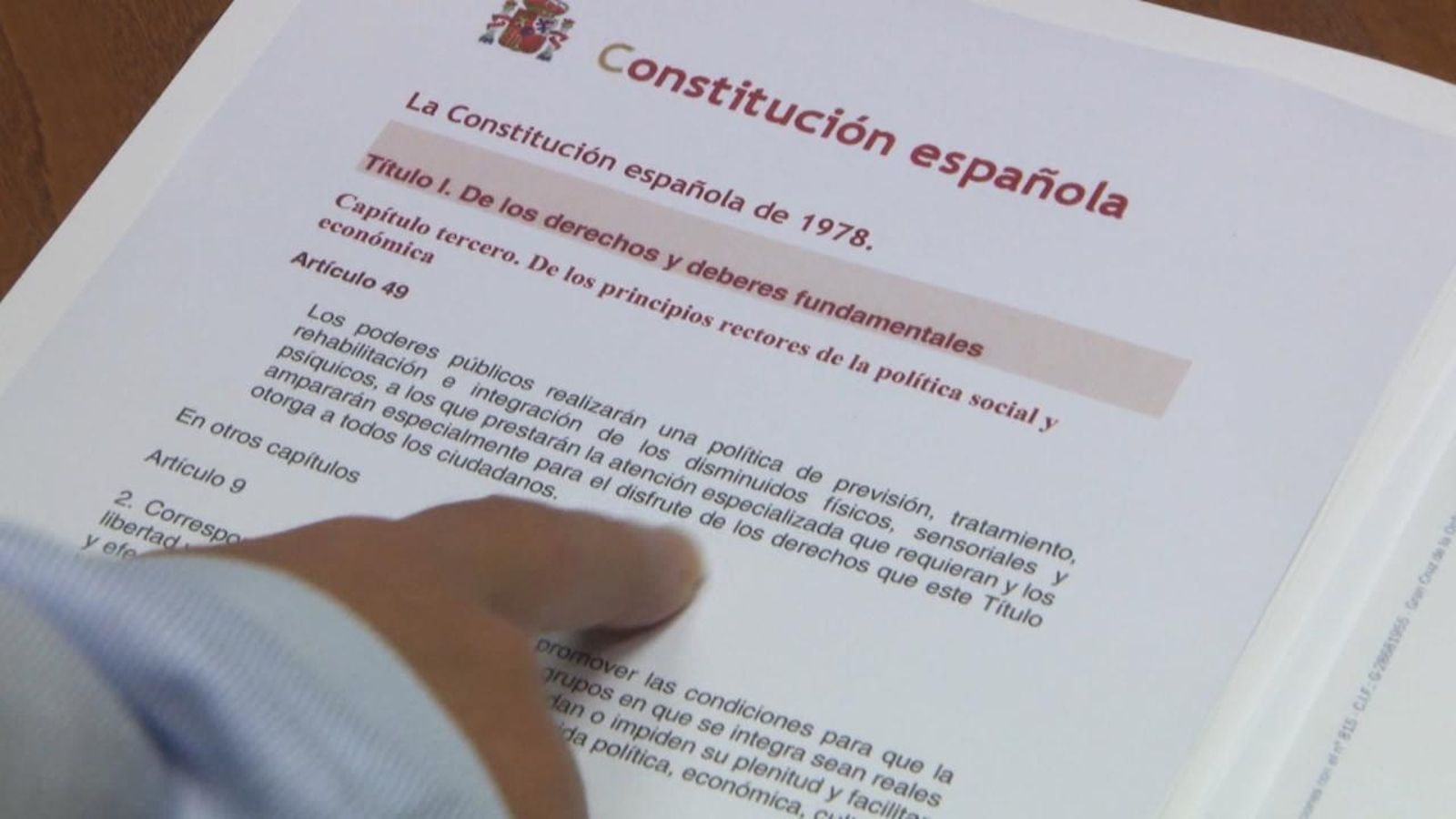 La reforma de la Constitució Espanyola inclouria un llenguatge més inclusiu