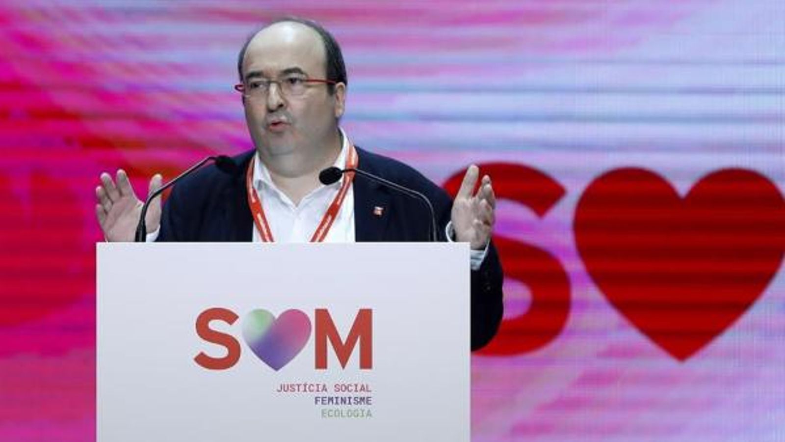 Iceta revalida per unanimitat com a primer secretari del PSC