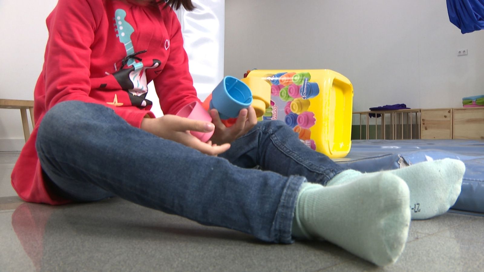 Xiqueta amb trastorn de l'espectre autista