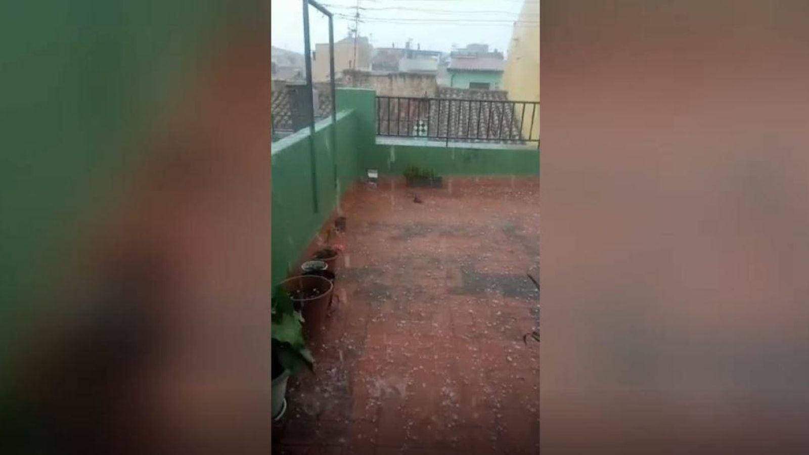 Una forta pedregada deixa almenys 32 litres a la Salzadella