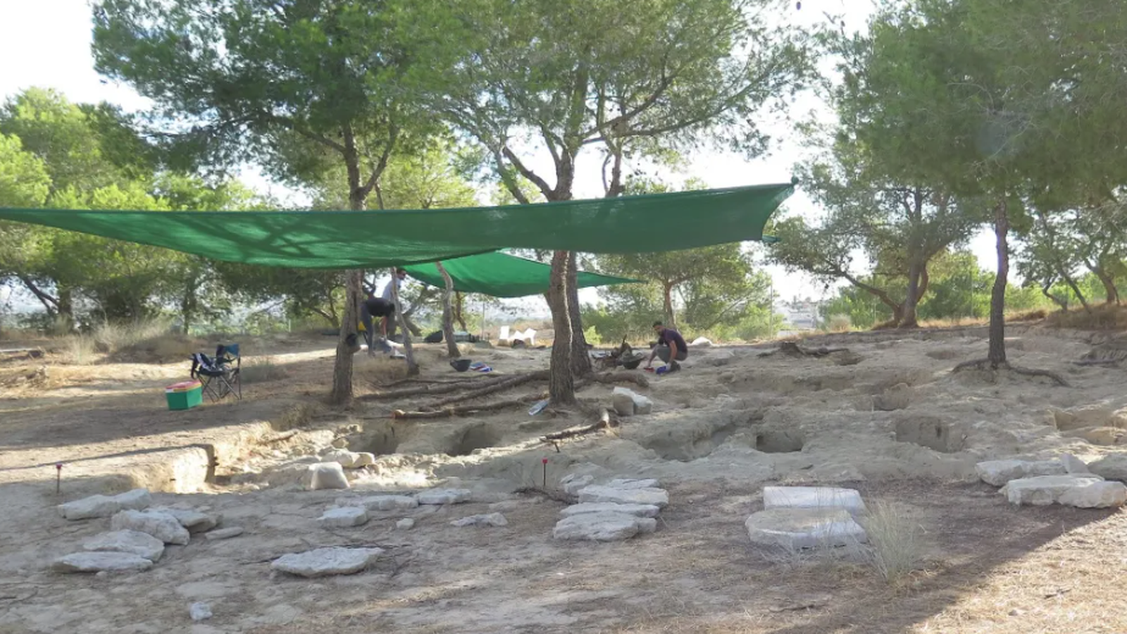 Una necròpoli d'època bizantina del segle VAIG VEURE d. C. a la vora del riu Segura