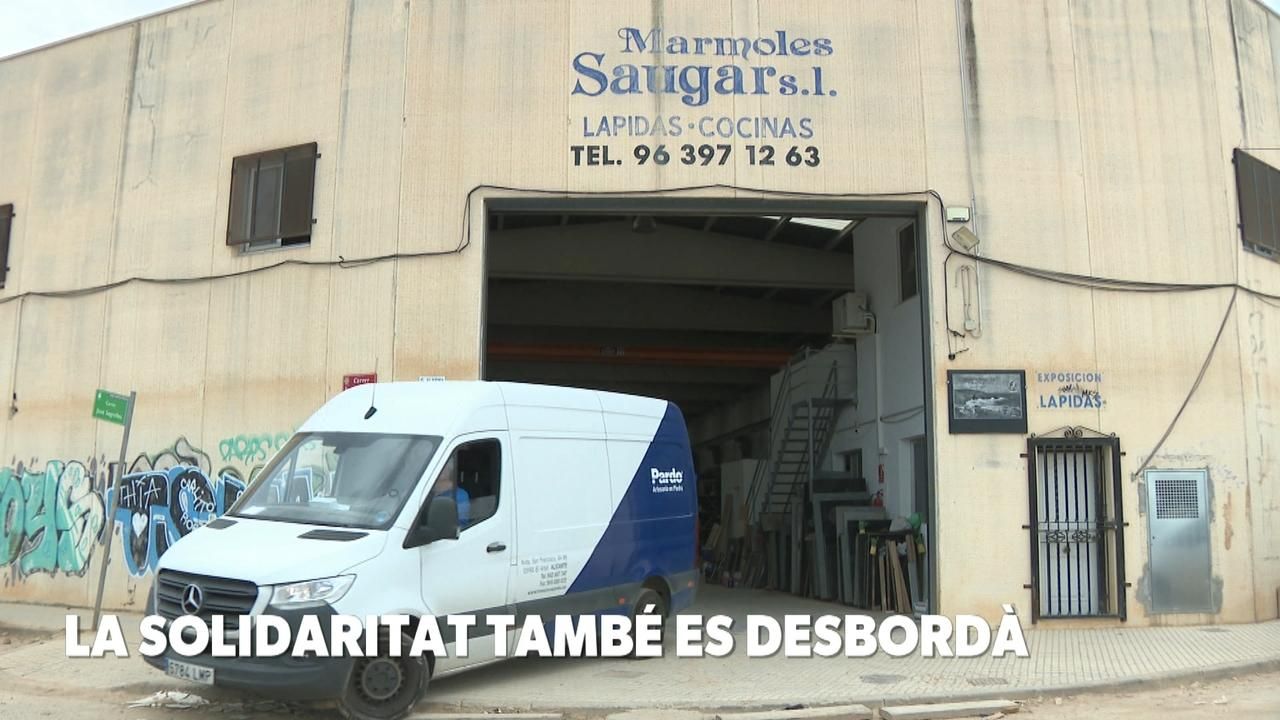 La solidaritat tambés es desbordà