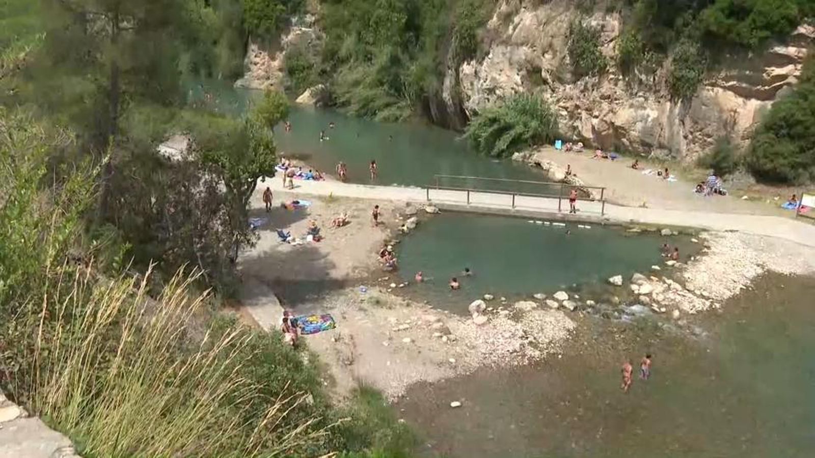 Fuente de los Baños, a Montanejos