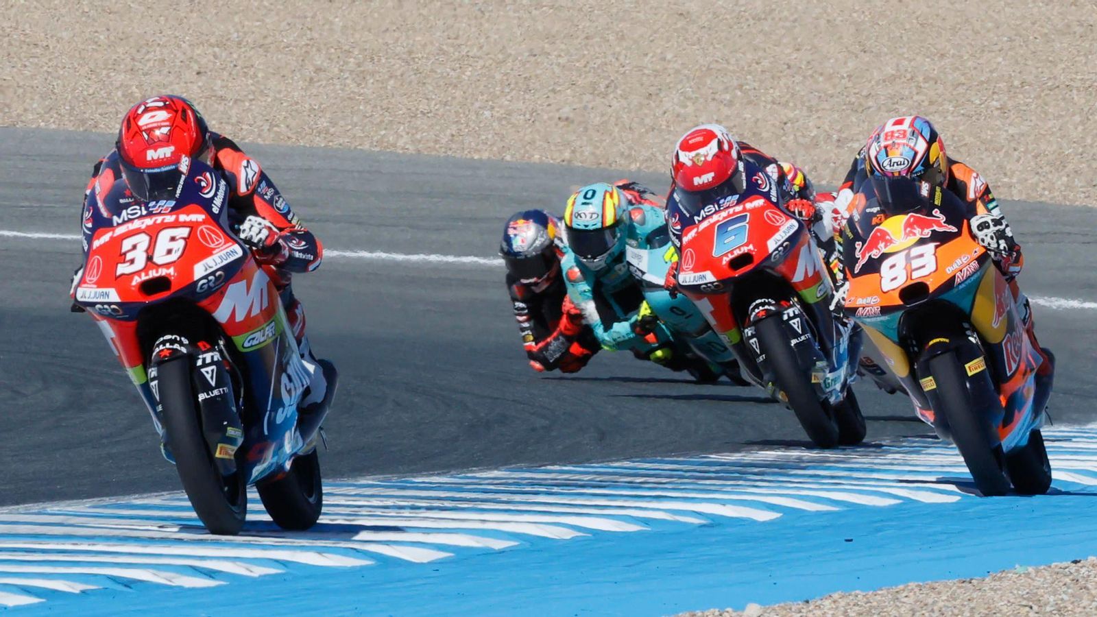 Ángel Piqueras, durant la carrera