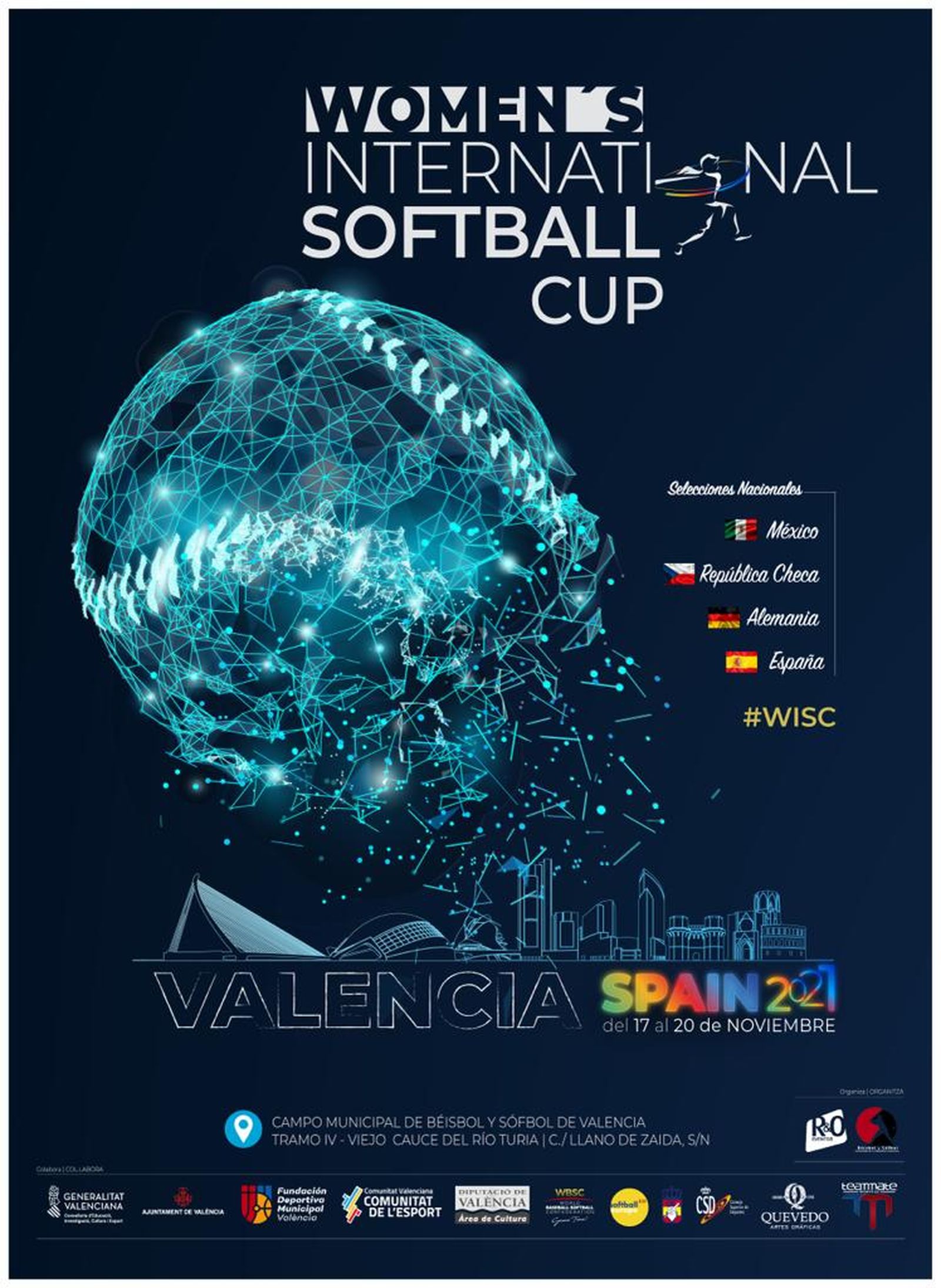 Cartell de la Women's International Softball Cup