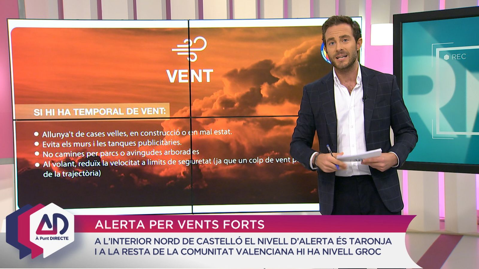 Alerta per vents forts