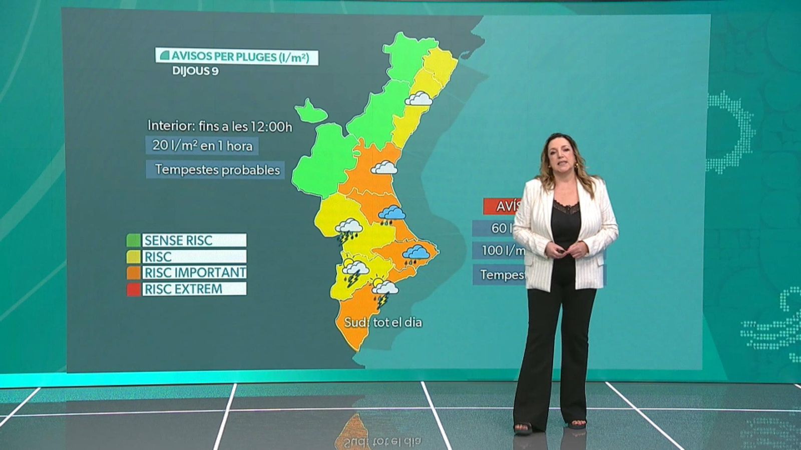 Avisos actius a la Comunitat Valenciana