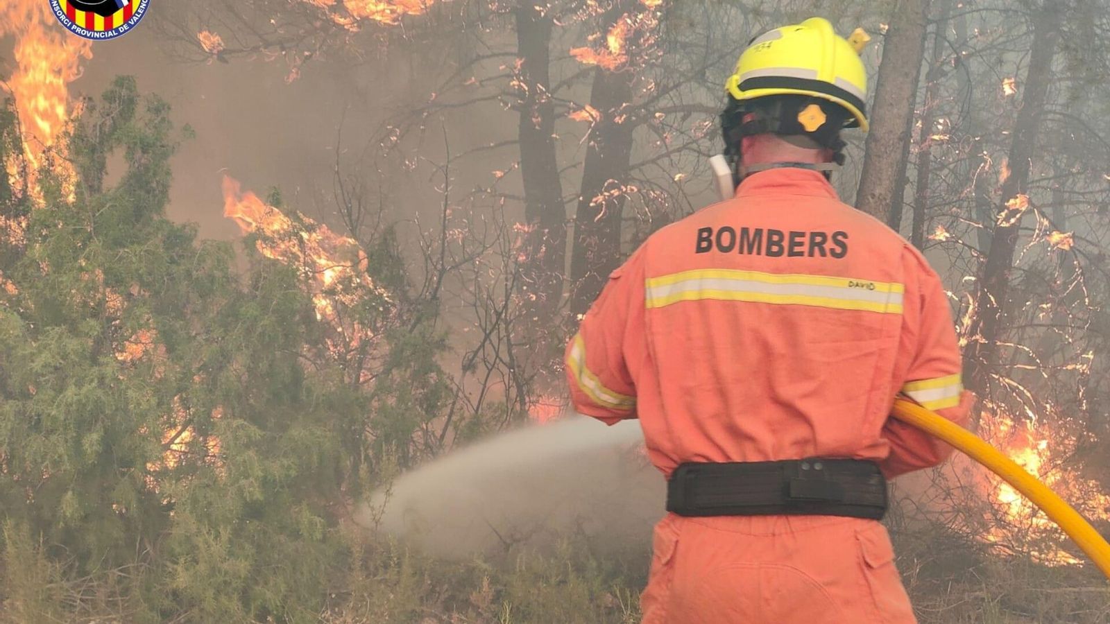 Imatge d'arxiu d'un bomber
