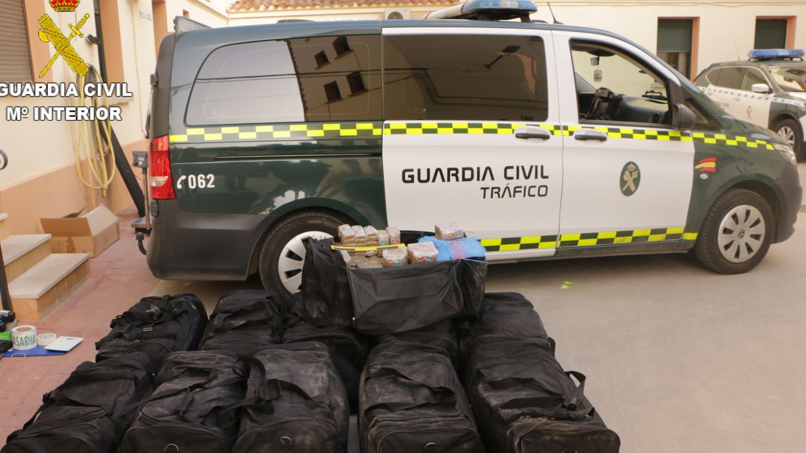 Carregament de haixix confirmat per la Guàrdia Civil