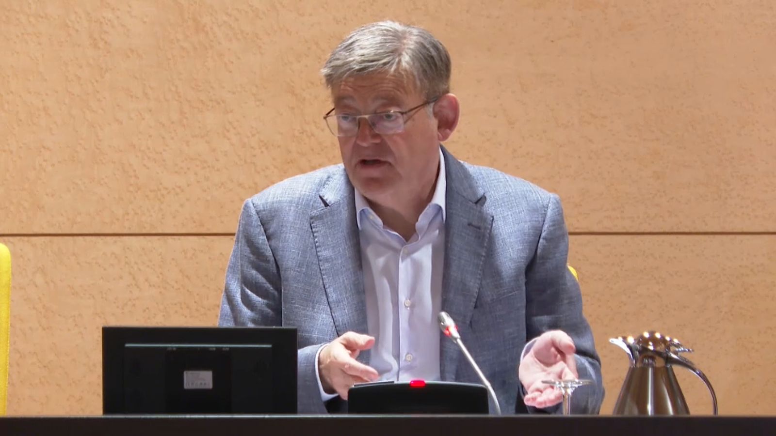 Ximo Puig durant les Jornades Parlamentàries dels socialistes valencians