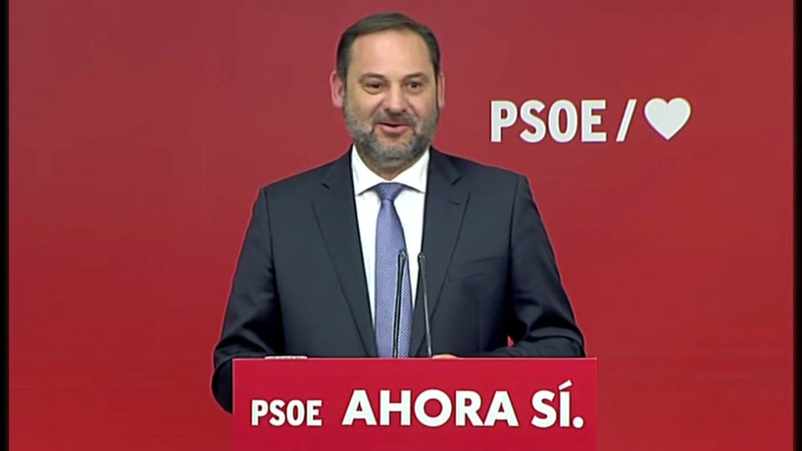 Ábalos, durant la compareixença aquest dilluns