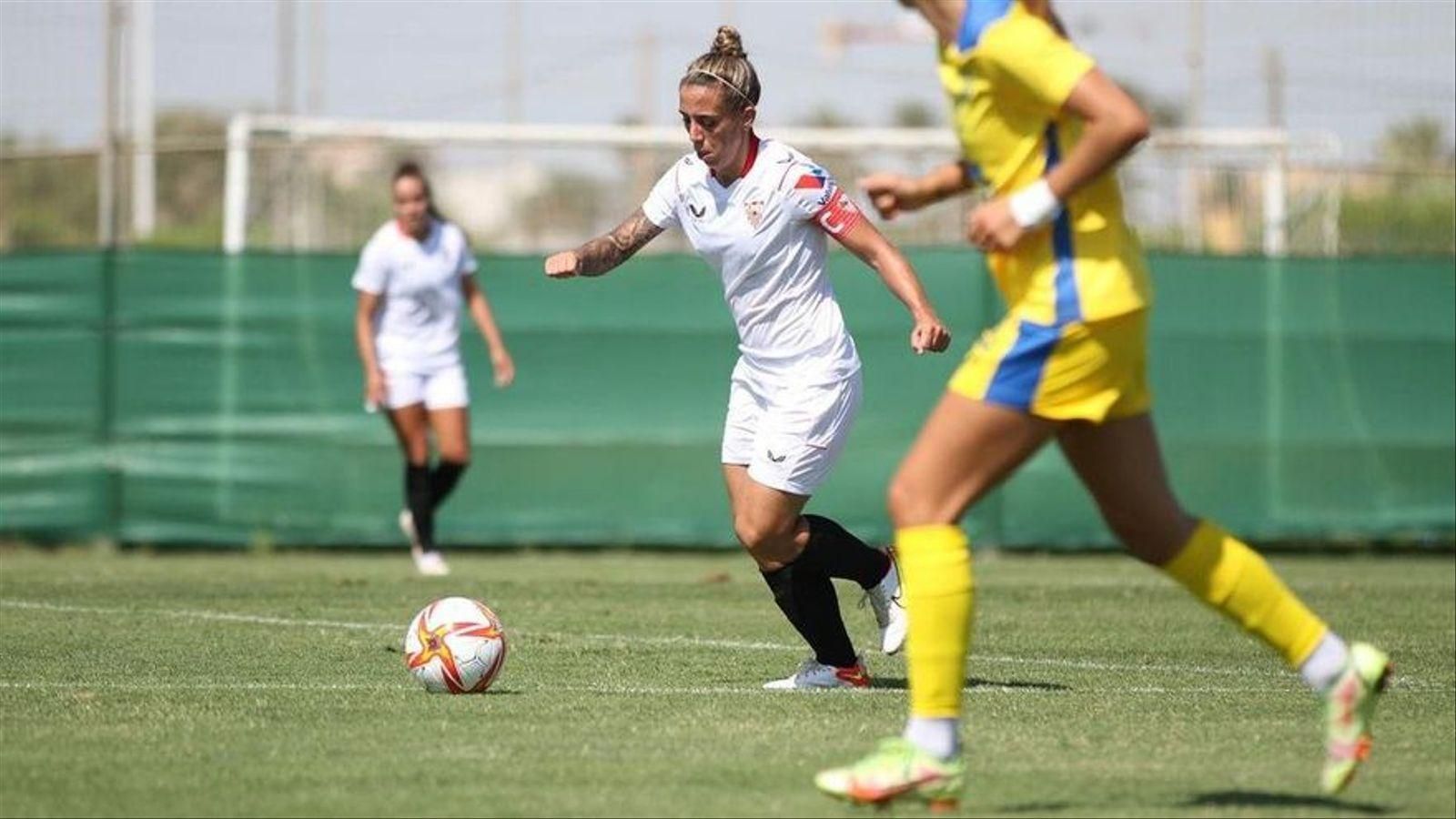 La jugadora del Sevilla, Nagore Calderón