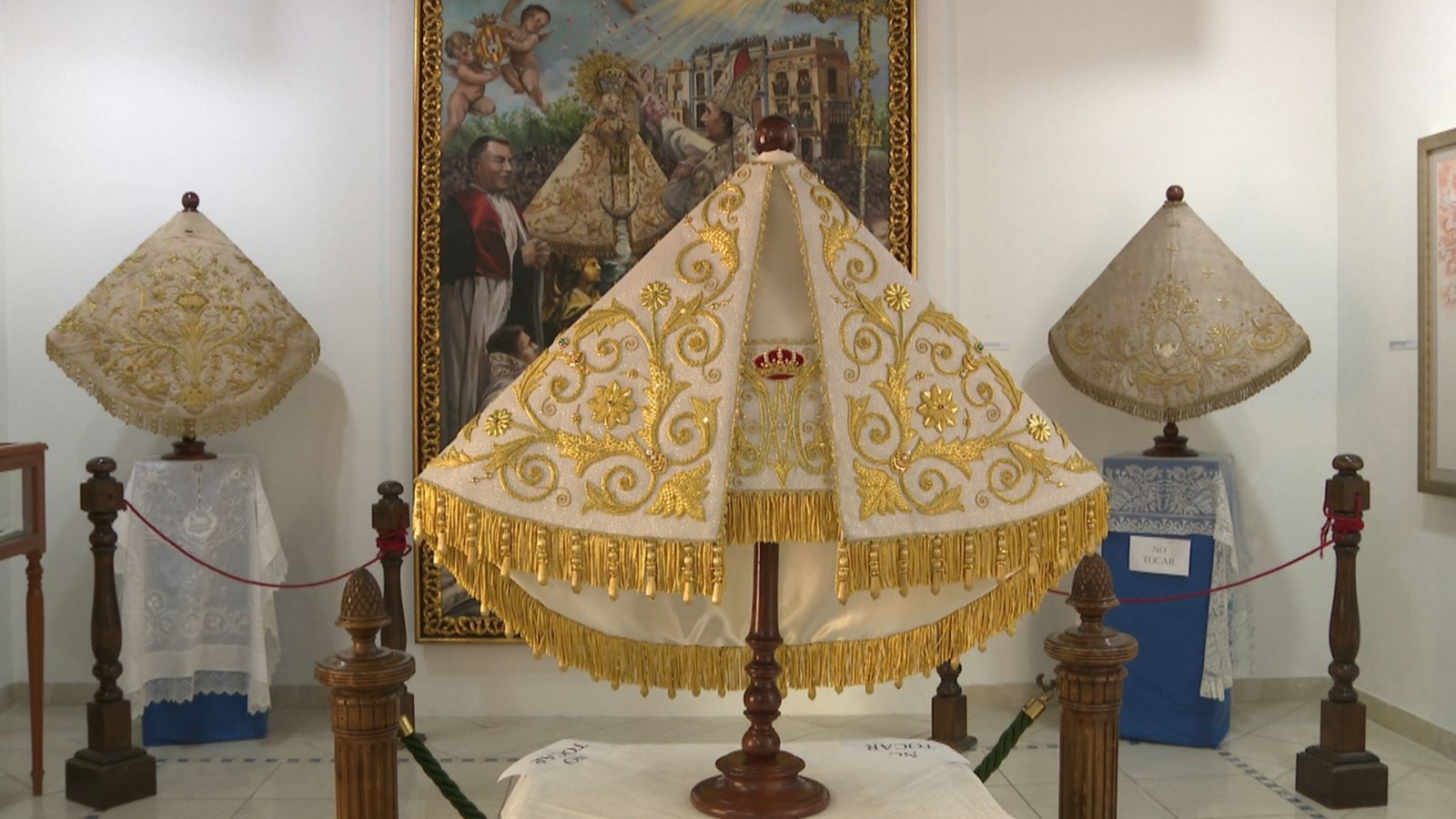 Així és l'exposició en homenatge al centenari de la Mare de Déu del Lledó de Castelló