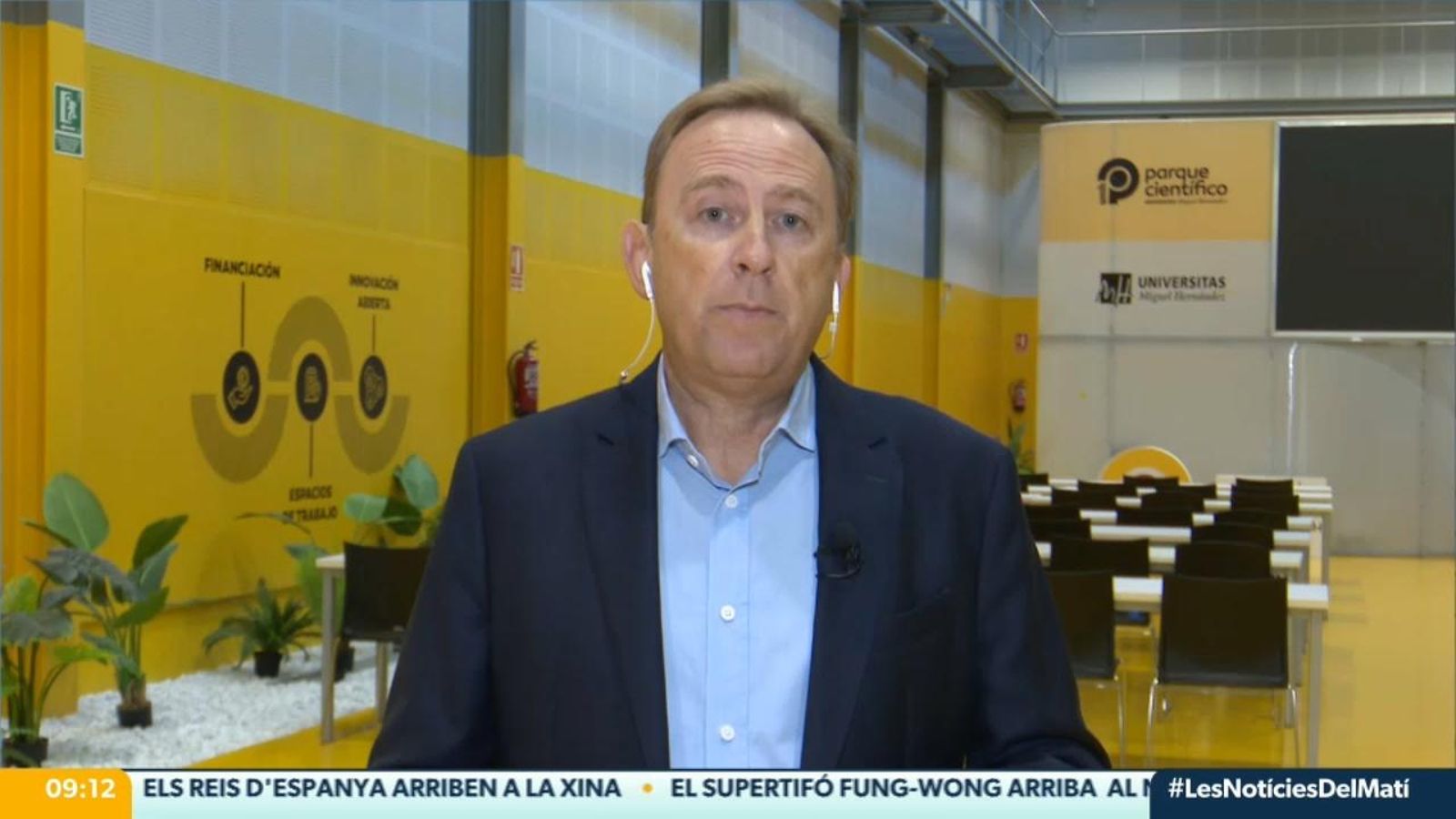 Entrevista en 'Les notícies del matí' a Ignario Mira