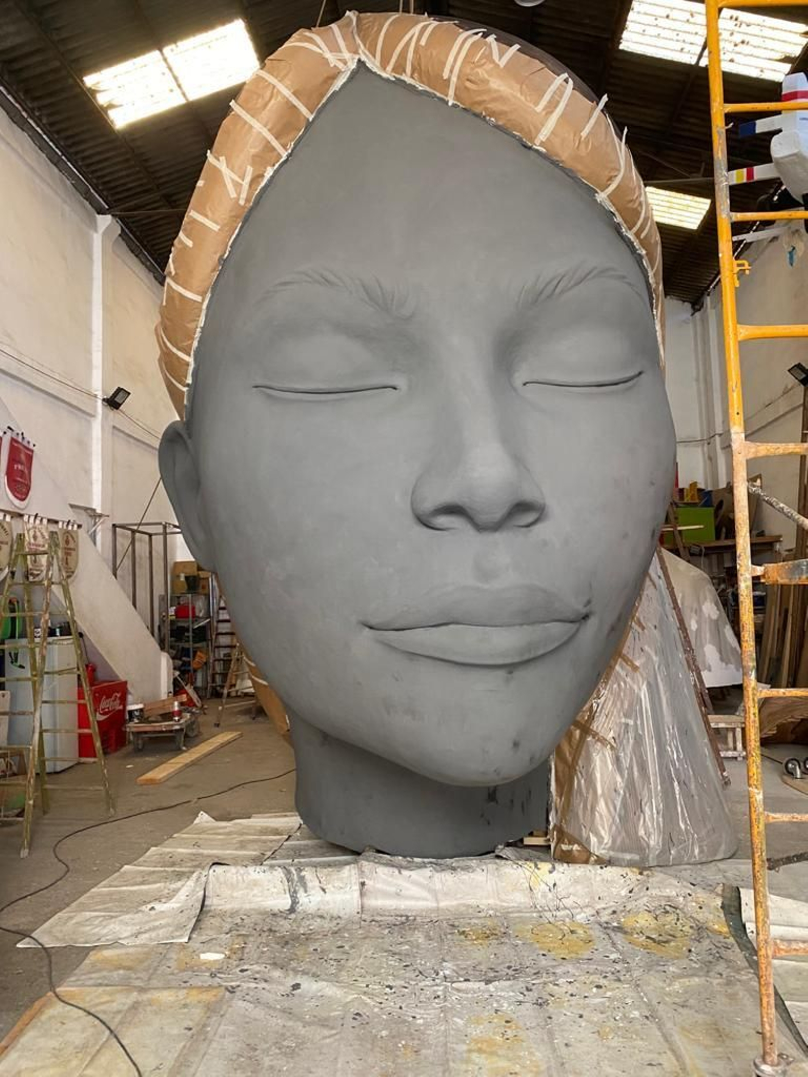 Així ha sigut la restauració de la Meditadora