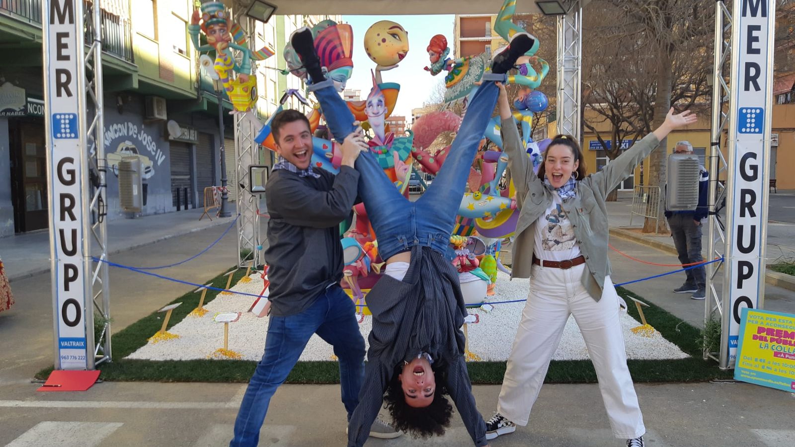 Falla infantil d'Arxiduc Carles - Músic Gomis