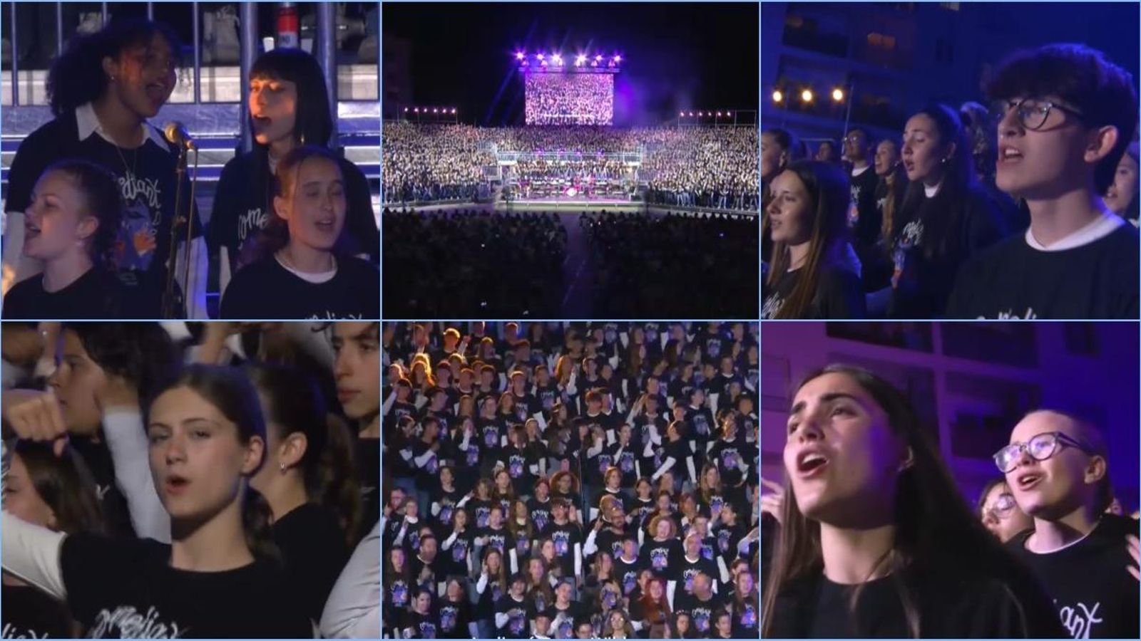 Imatges del concert Com sona l'ESO 2024 a Altea