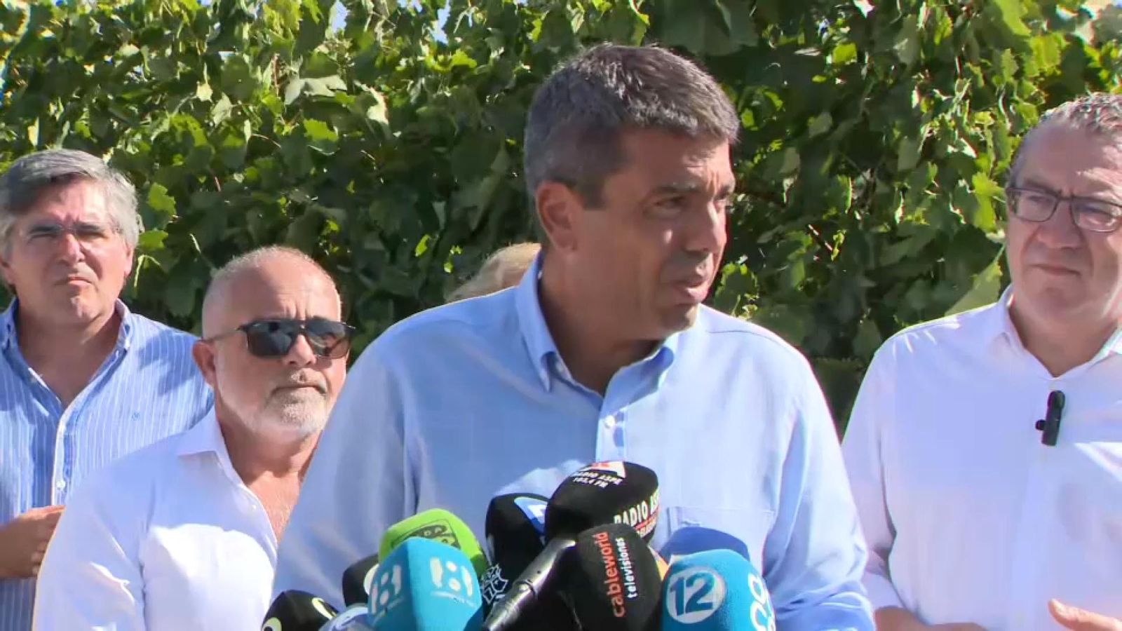 Carlos Mazón ja anuncia accions polítiques