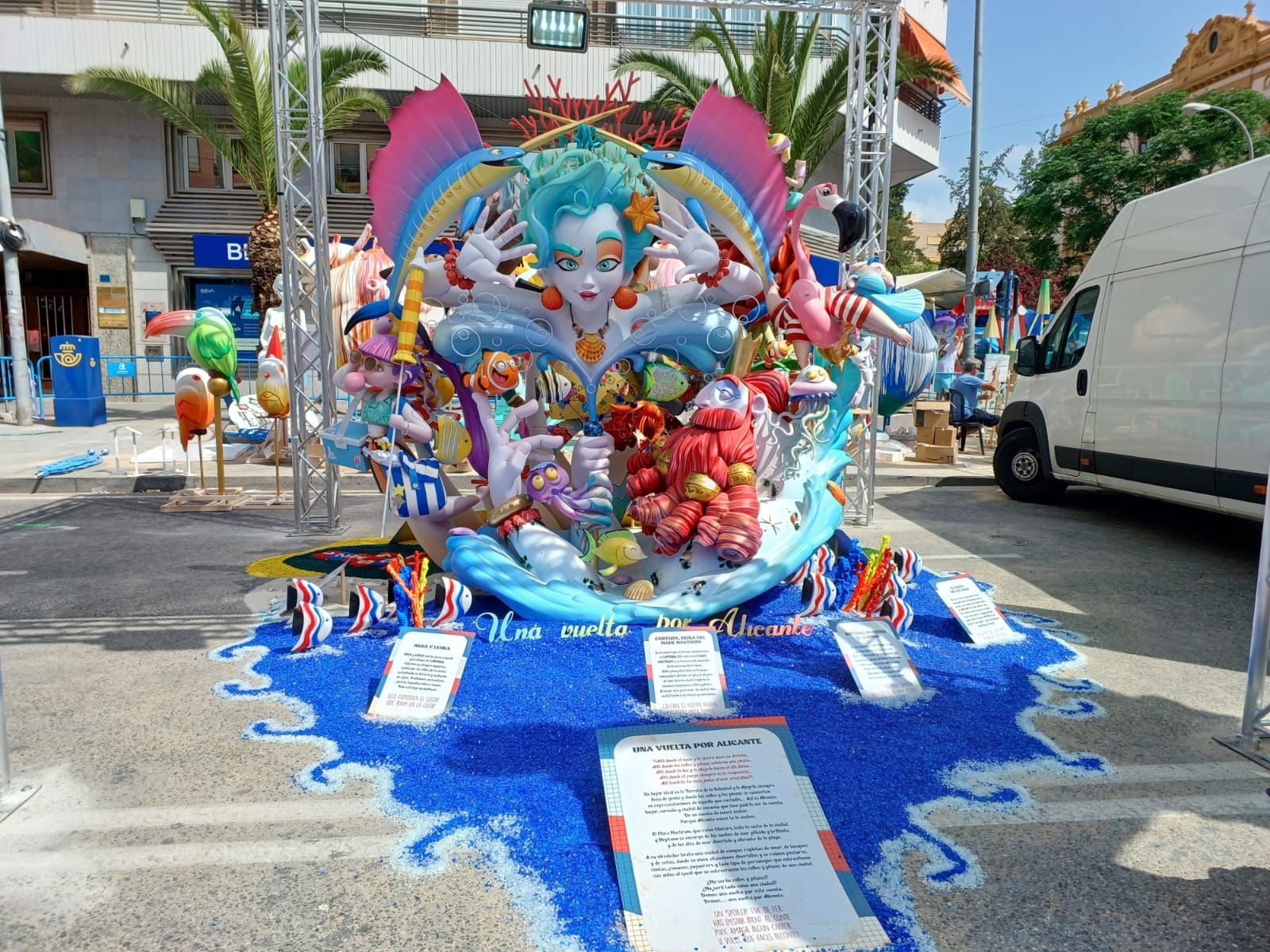 Foguera Infantil Diputació-Renfe