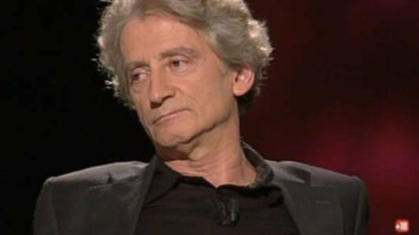 Imatge d'arxiu d'Antonio Gasset durant la presentació d'un programa de "Días de cine"