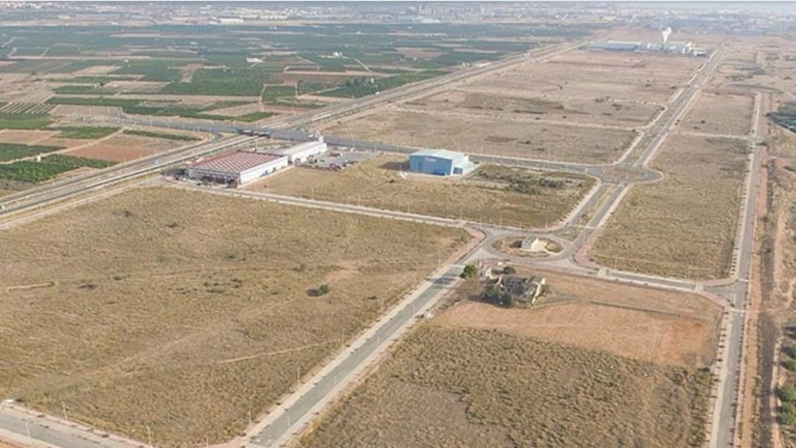 Una imatge de la zona industrial