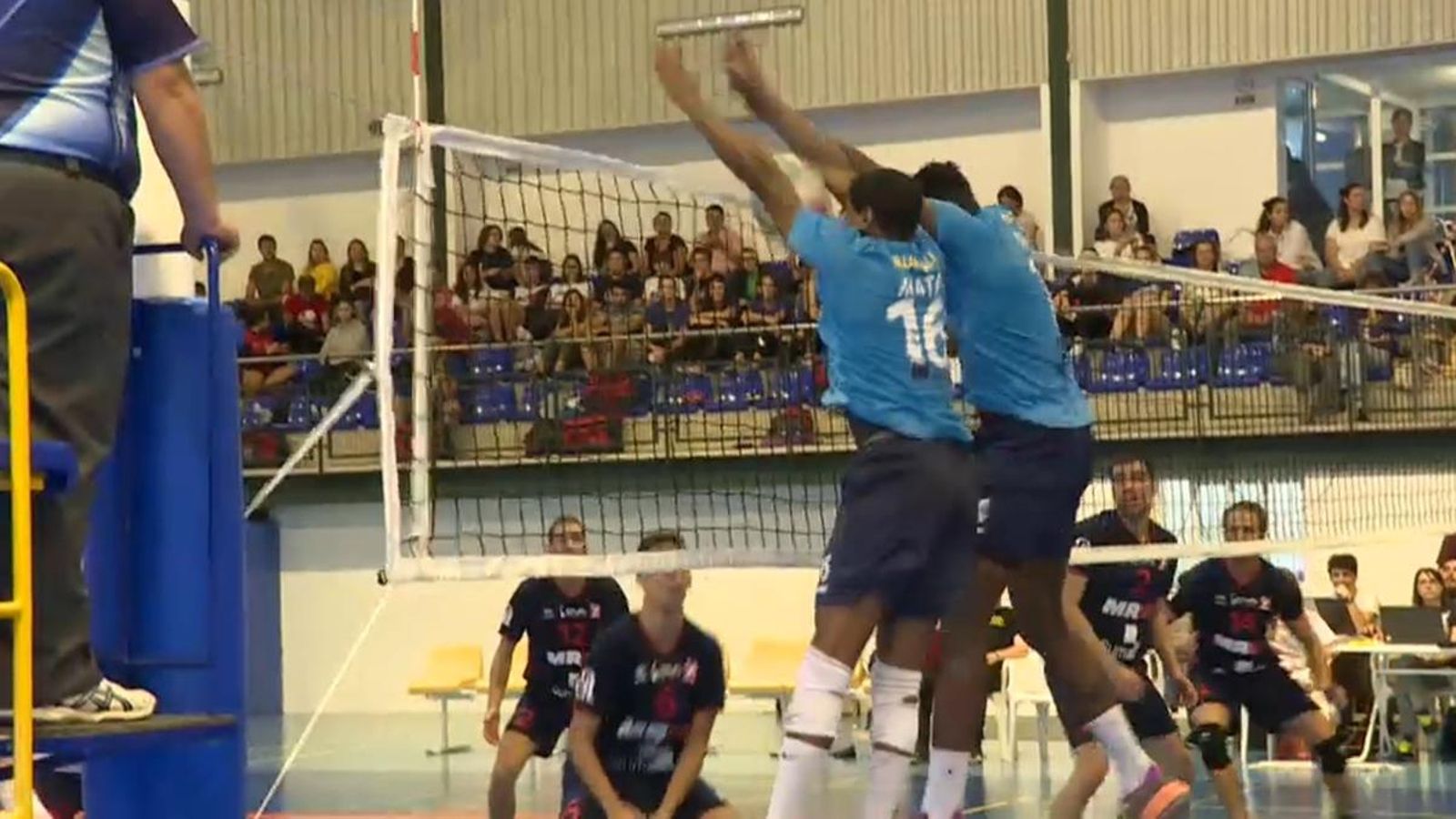 Moment de la final masculina