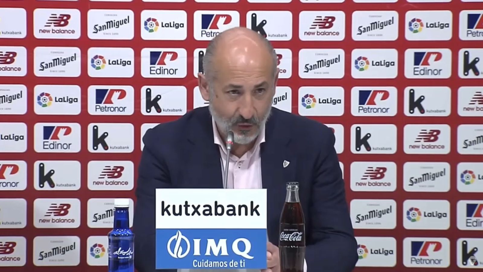 El president de l'Athletic Club, Aitor Elizegi