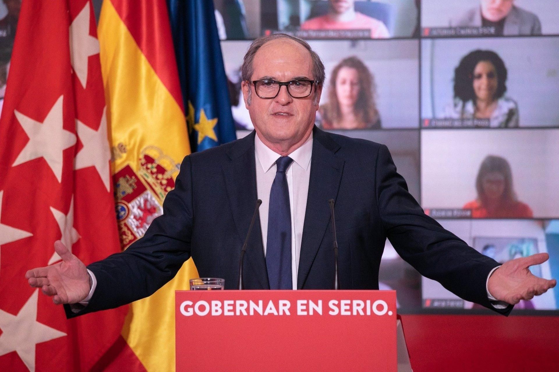 El candidat del PSOE a la presidència de la Comunitat de Madrid, Ángel Gabilondo El candidat del PSOE a la Presidència de la Comunitat de Madrid, Ángel Gabilondo